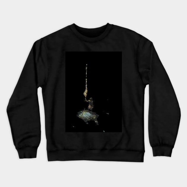 Alone in the Dark Crewneck Sweatshirt by Grindwheel Games Store